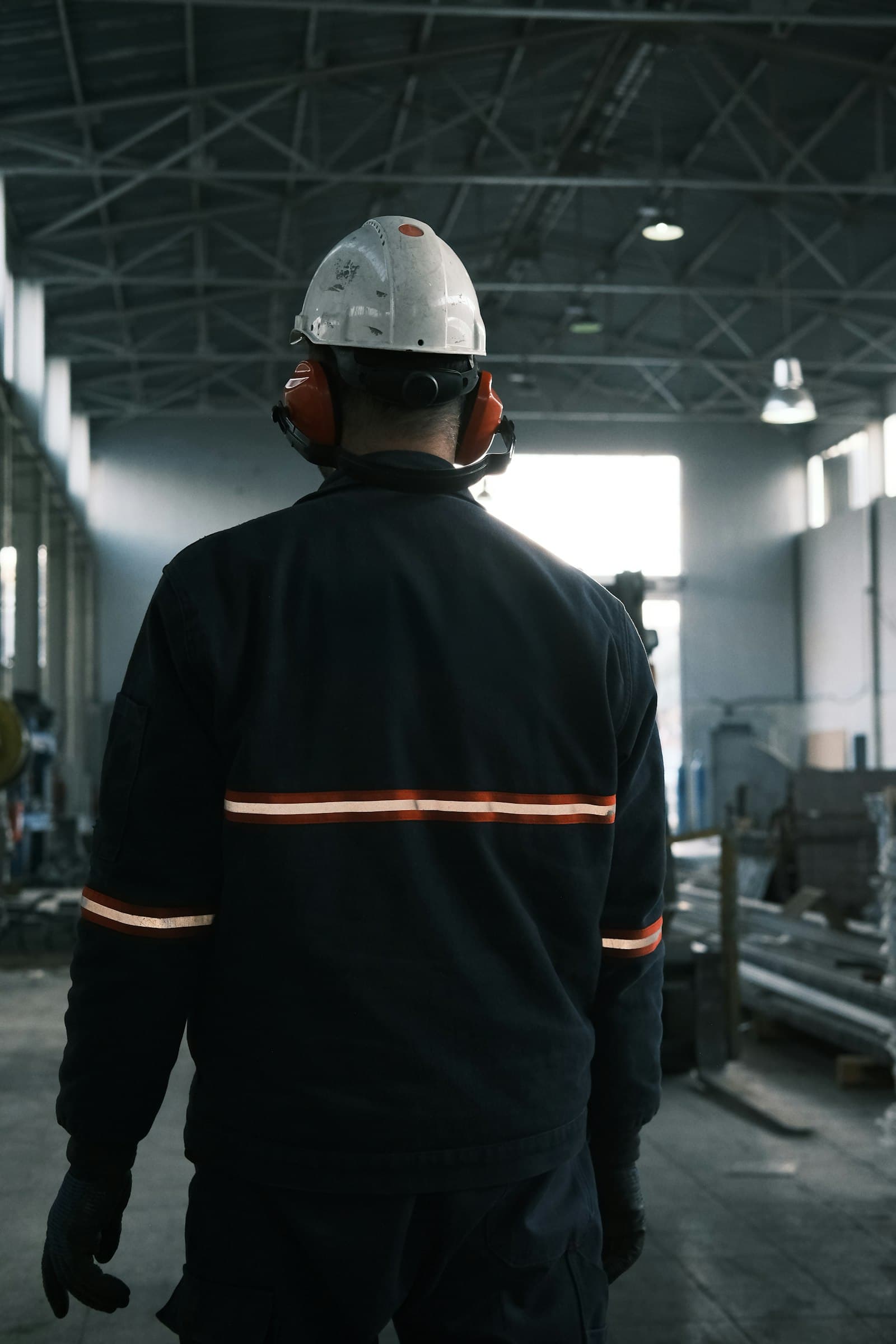 Q Axis technician on site in Qatar